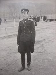 1956 год. Капитан Дюскин И. Е. Начальник ВСО 812
